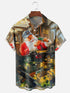 Men's Christmas Funny Graphic Short Sleeve Hawaiian Shirt